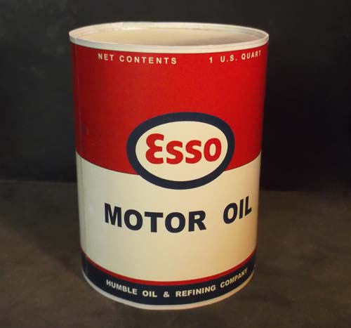 1960 Esso Extra Motor oil